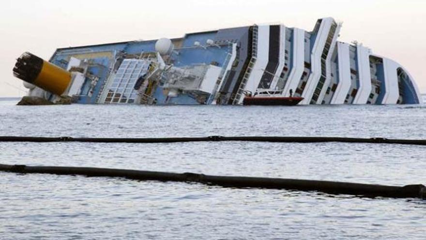 Imagen del Costa Concordia