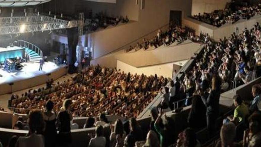 Imagen del Auditorio, que será utilizado para la convención de venta de casas en noviembre.