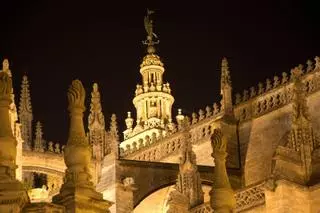 Vuelven las visitas nocturnas a las cubiertas de la Catedral de Sevilla