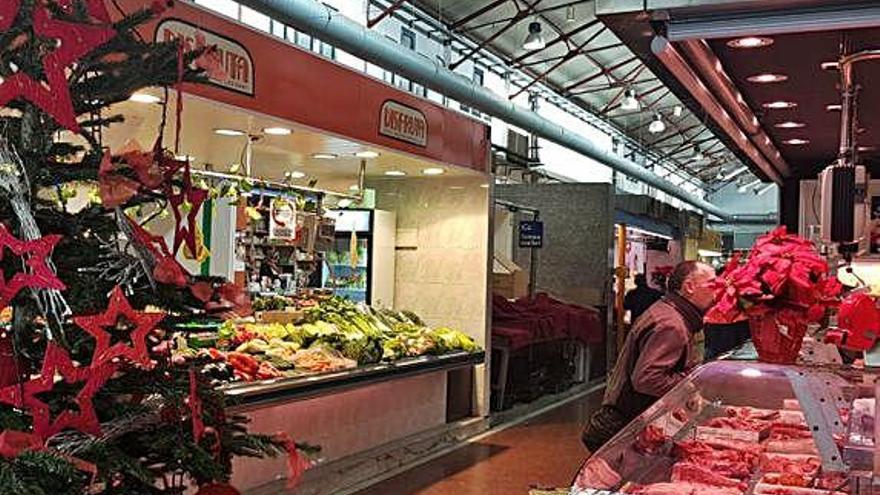 Imatge interior del mercat municipal d&#039;Olesa