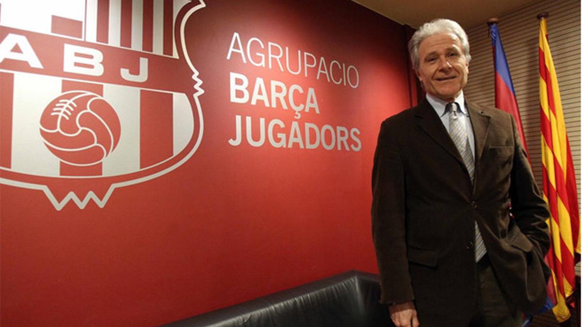 Ramon Alfonseda afronta desde este lunes su cuarto y último mandato al frente de la Agrupació Barça Jugadors