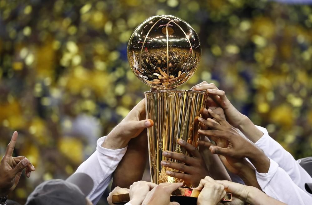 Los Warriors de Kevin Durant, campeones de la NBA