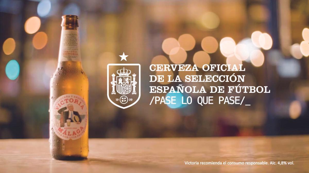 Cervezas Victoria, la cerveza oficial de la Selección Española de Fútbol