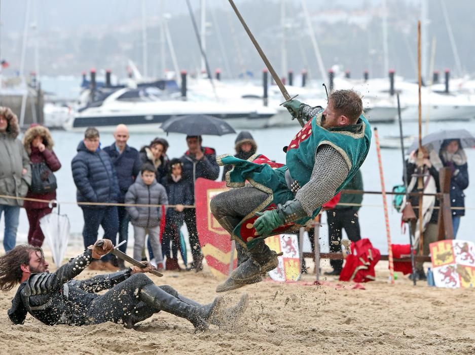 La celebración de la epopeya de 1493 congrega a una multitud en Baiona