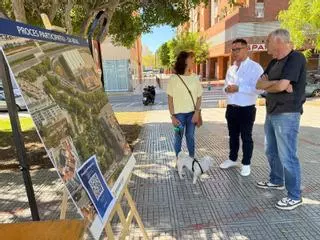 Una nueva zona verde en Ibiza donde se preveía construir el edificio de 'parking'