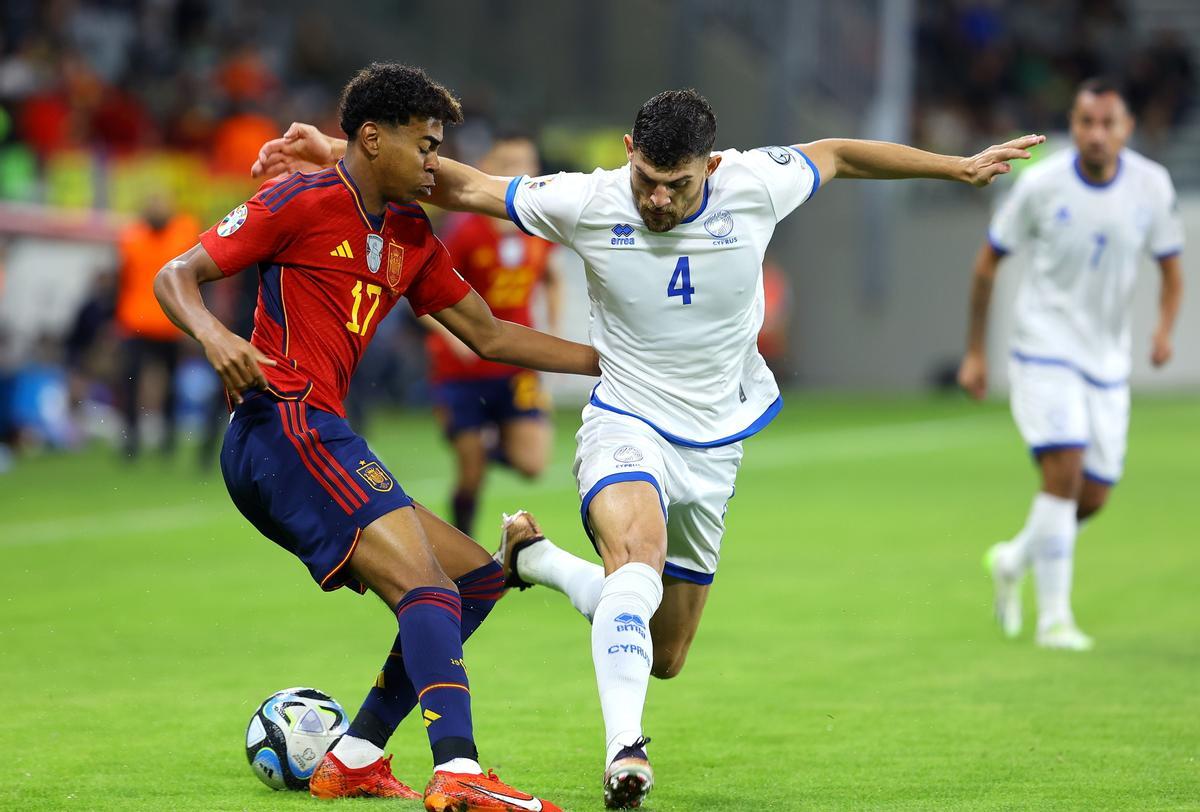 UEFA EURO 2024 qualification - Cyprus vs Spain