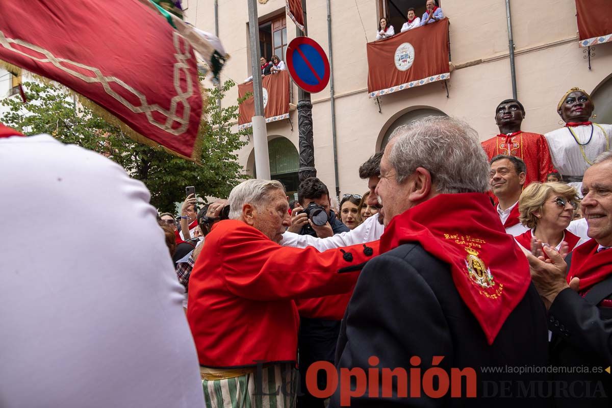 Moros y Cristianos en la mañana del día dos en Caravaca