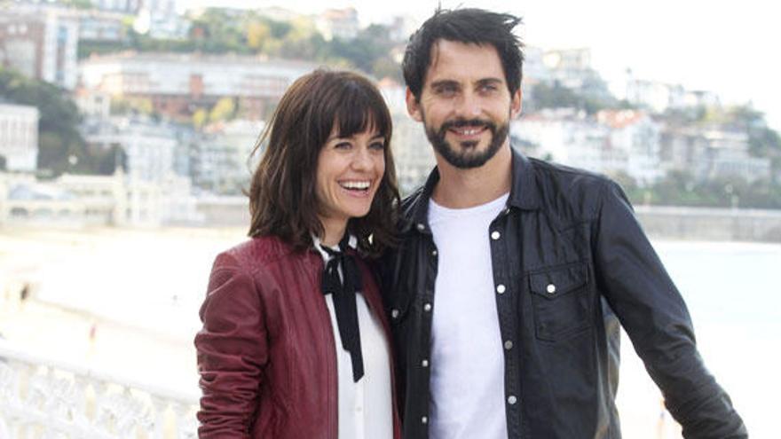 Paco León y Alexandra Jiménez en el Festival de Málaga.