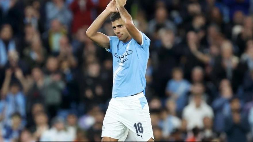 Rodri, de vuelta tras la lesión: "Ahora hay que ser inteligente y no querer jugarlo todo"