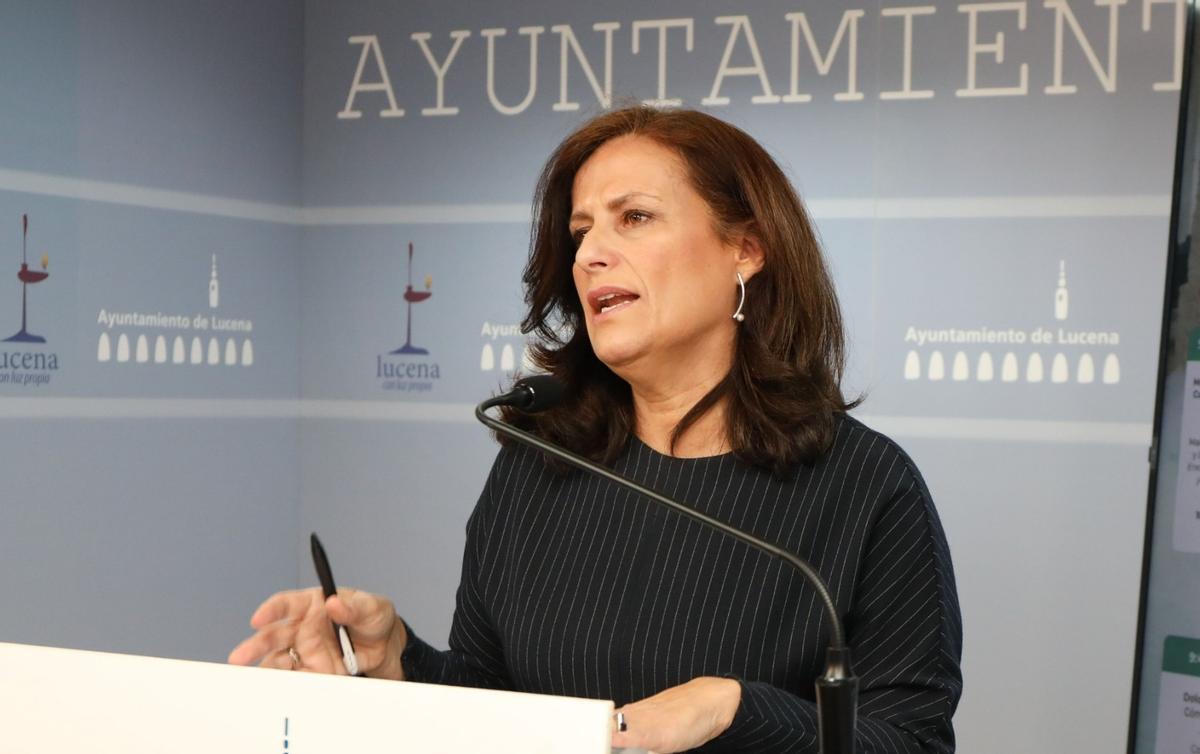 La concejala de Salud del Ayuntamiento de Lucena, Miriam Ortiz.