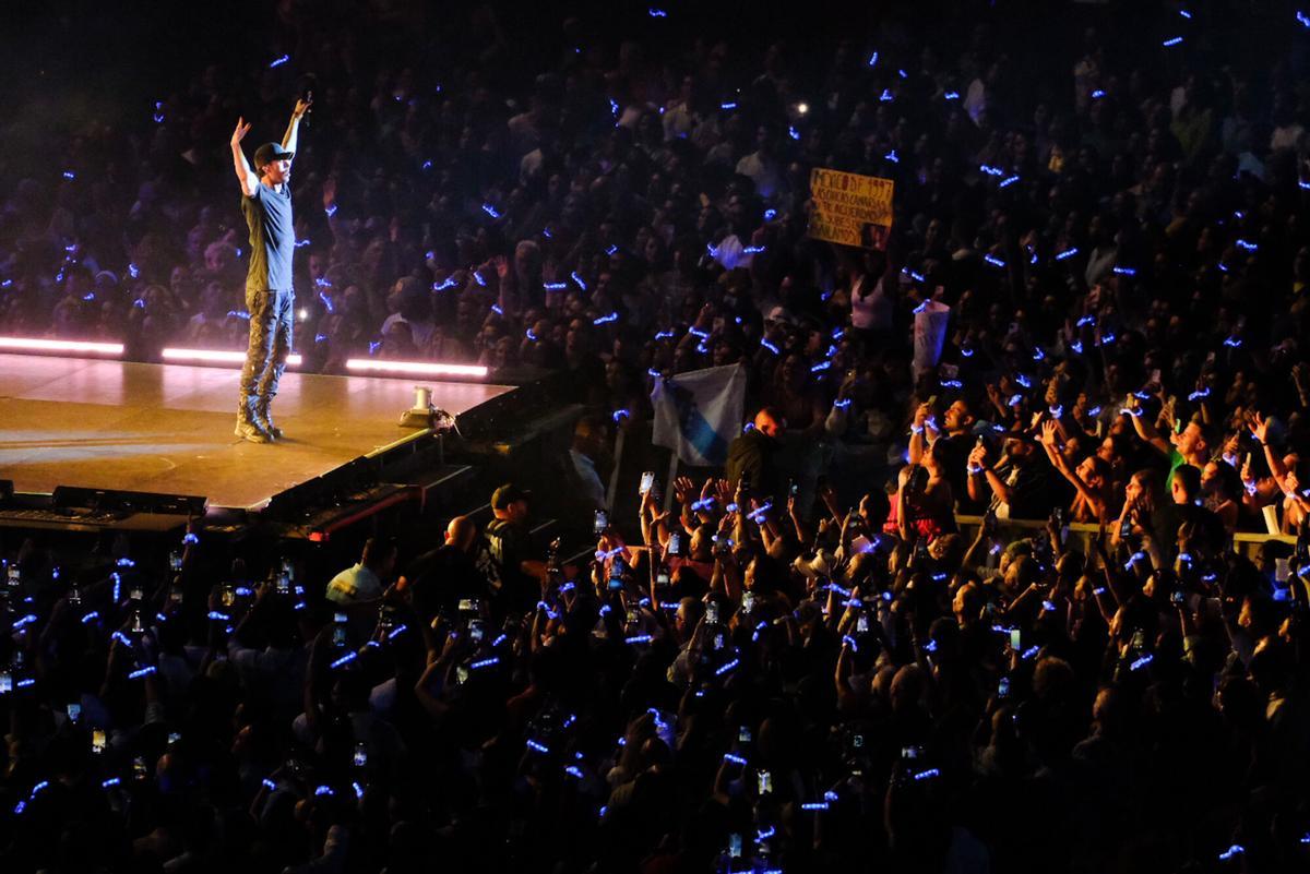 Actuación de Enrique Iglesias en el Granca Live Fest