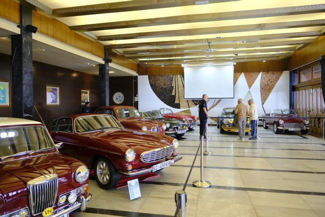 Exposición de vehículos clásicos y antiguos