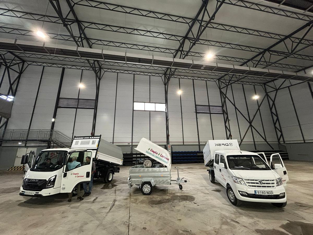 Los nuevos vehículos.