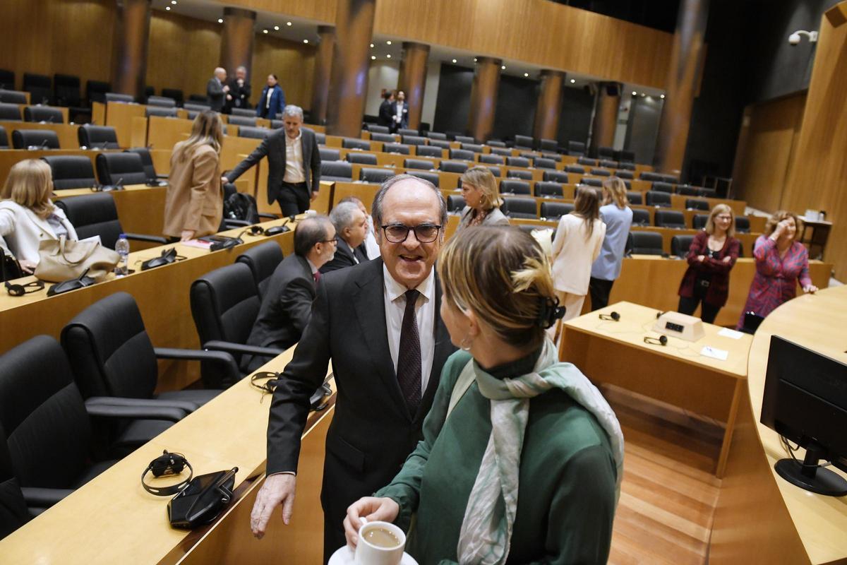 El defensor del Pueblo, Ángel Gabilondo.