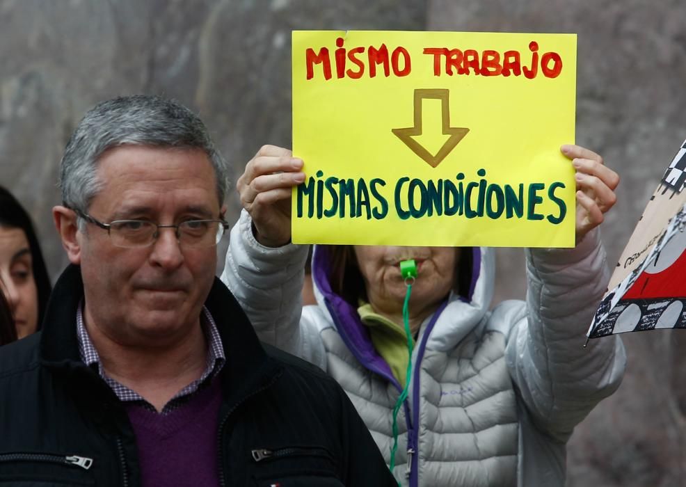 Protesta de los médicos y enfermeros del SAC