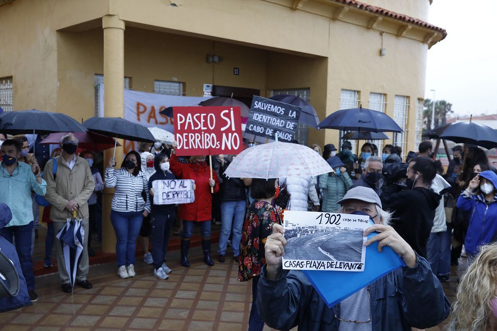 Impiden el desalojo de la vivienda de un jubilado en Cabo de Palos