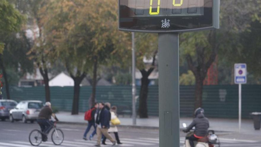 La temperatura en Córdoba baja hasta los 0 grados