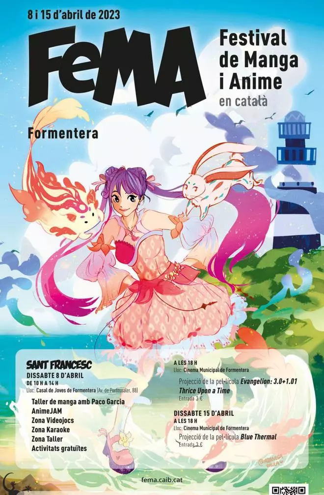 Formentera acoge el primer Festival de Manga i Anime en Català de Balears