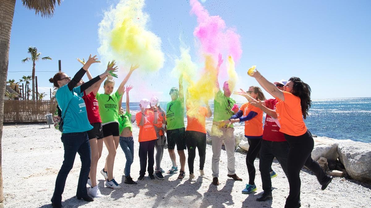 La Walkathon de este año contará con una fiesta de colores.