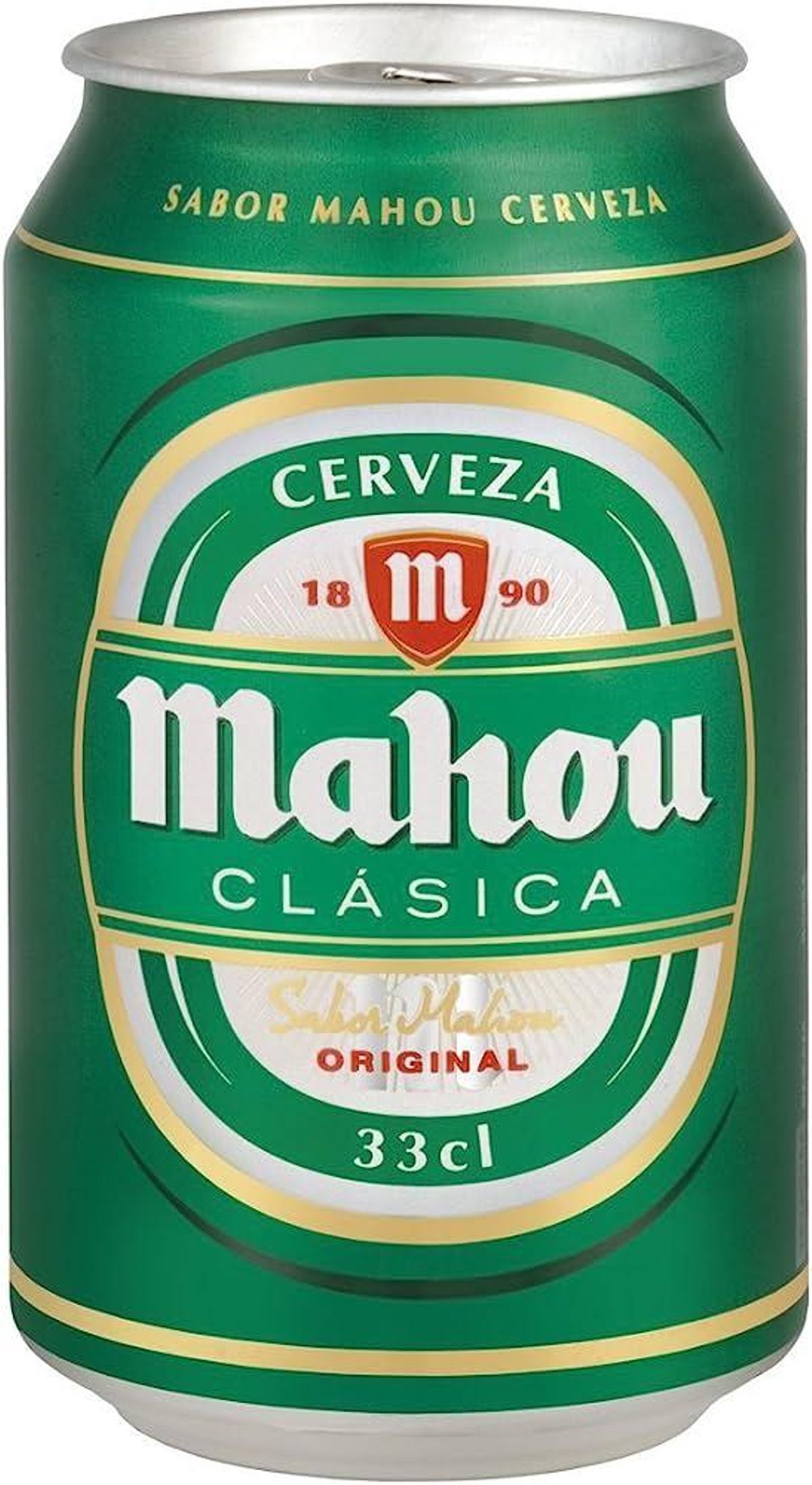 Lata de mahou clásica