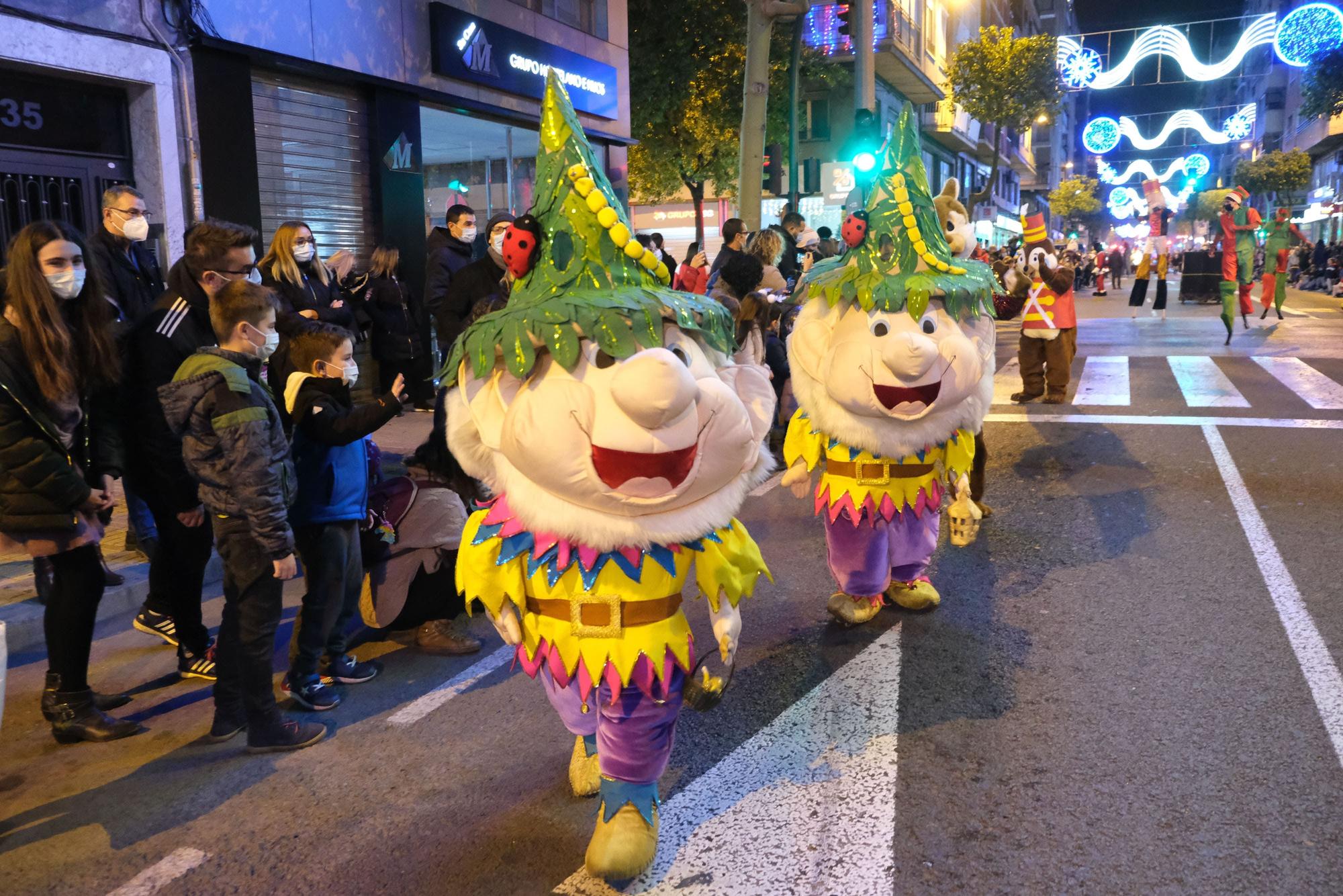 Cabalgata de Papá Noel en Elche