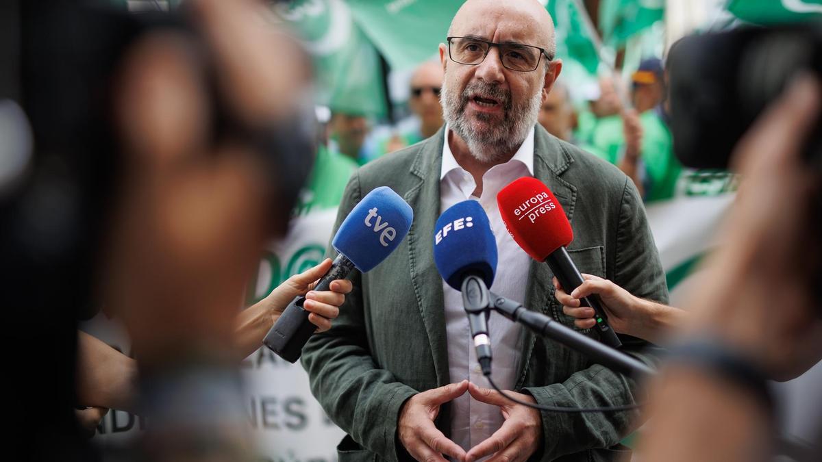 El presidente de CSIF, Miguel Borra.