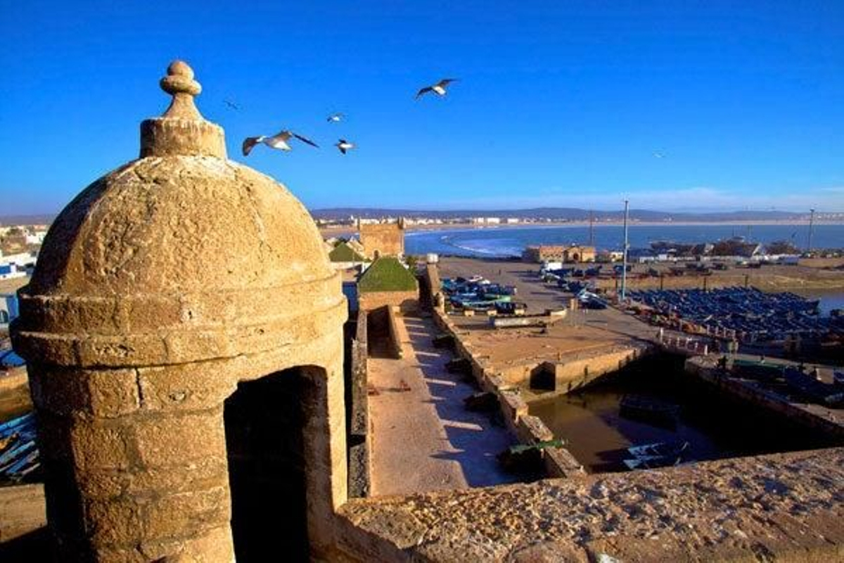 La fortaleza de Essaouira es de origen portugués.