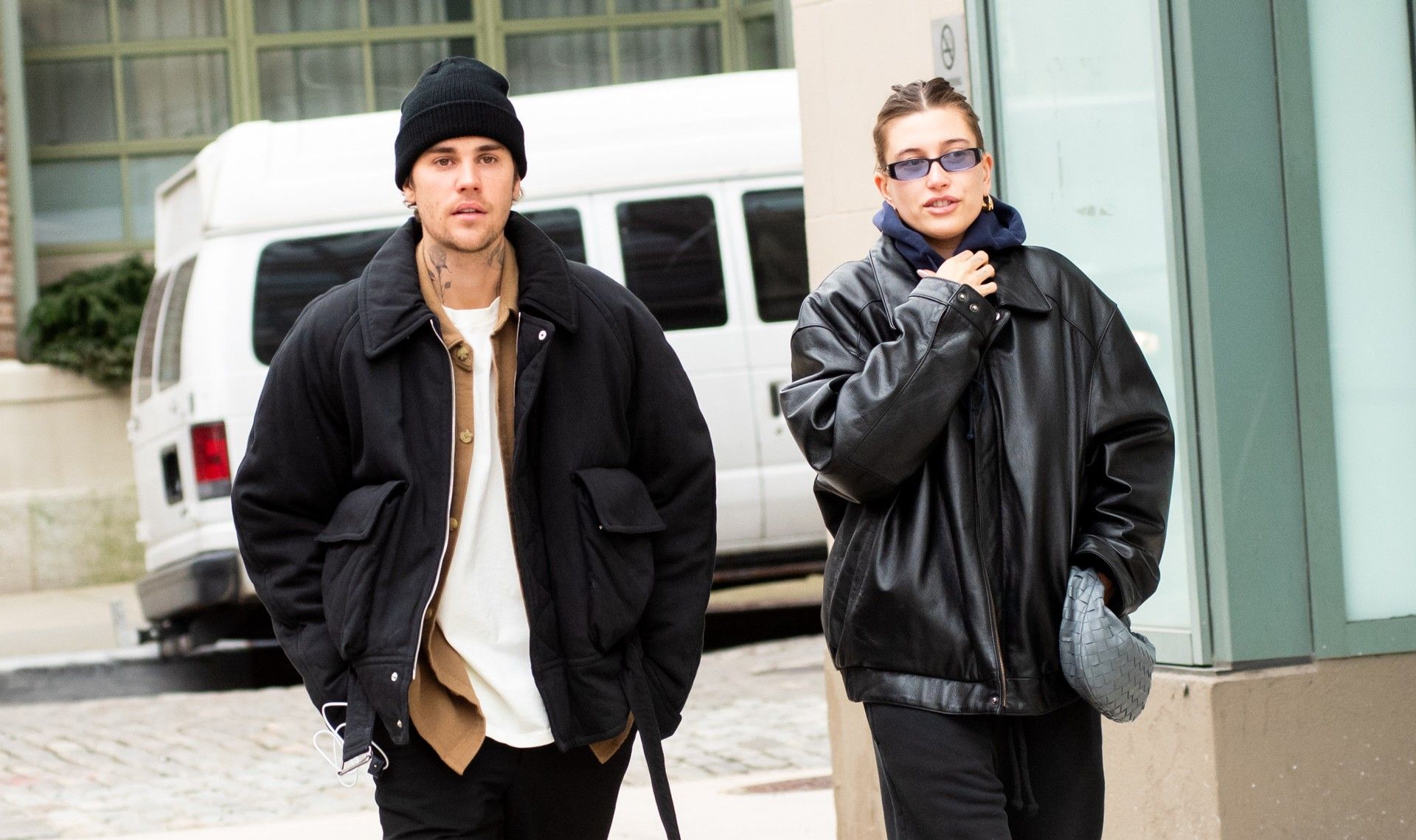 Justin Bieber y Hailey Baldwin en Nueva York