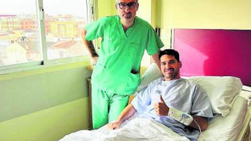 Héctor Pizana, operado con éxito en VOLTA