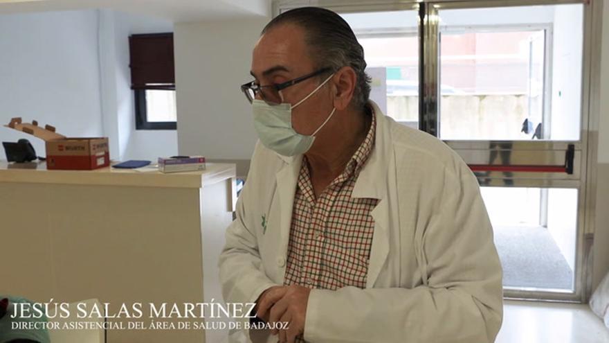 Preparan el Área Docente del hospital para atender a pacientes de coronavirus en Badajoz