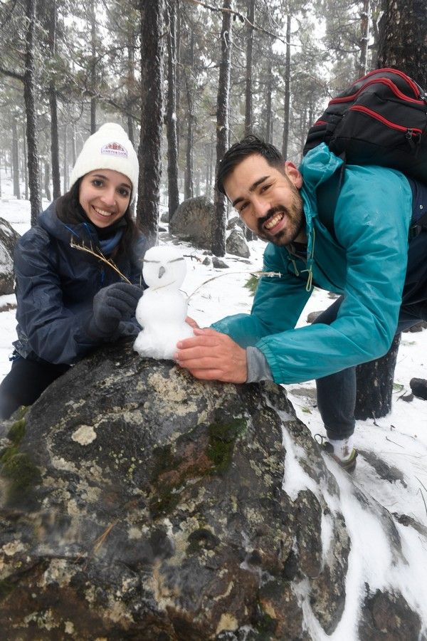 Visita a la cumbre nevada