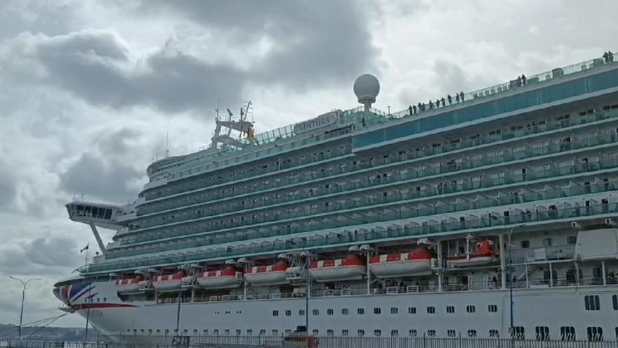 Escala del trasatlántico &#039;Ventura&#039; en A Coruña