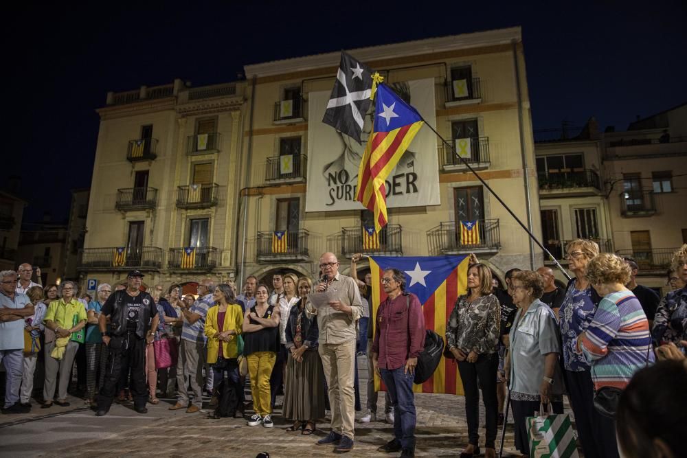 Fotogaleria: Amer es declara "territori lliure i sobirà" i diu que no estarà "sotmès" a Espanya