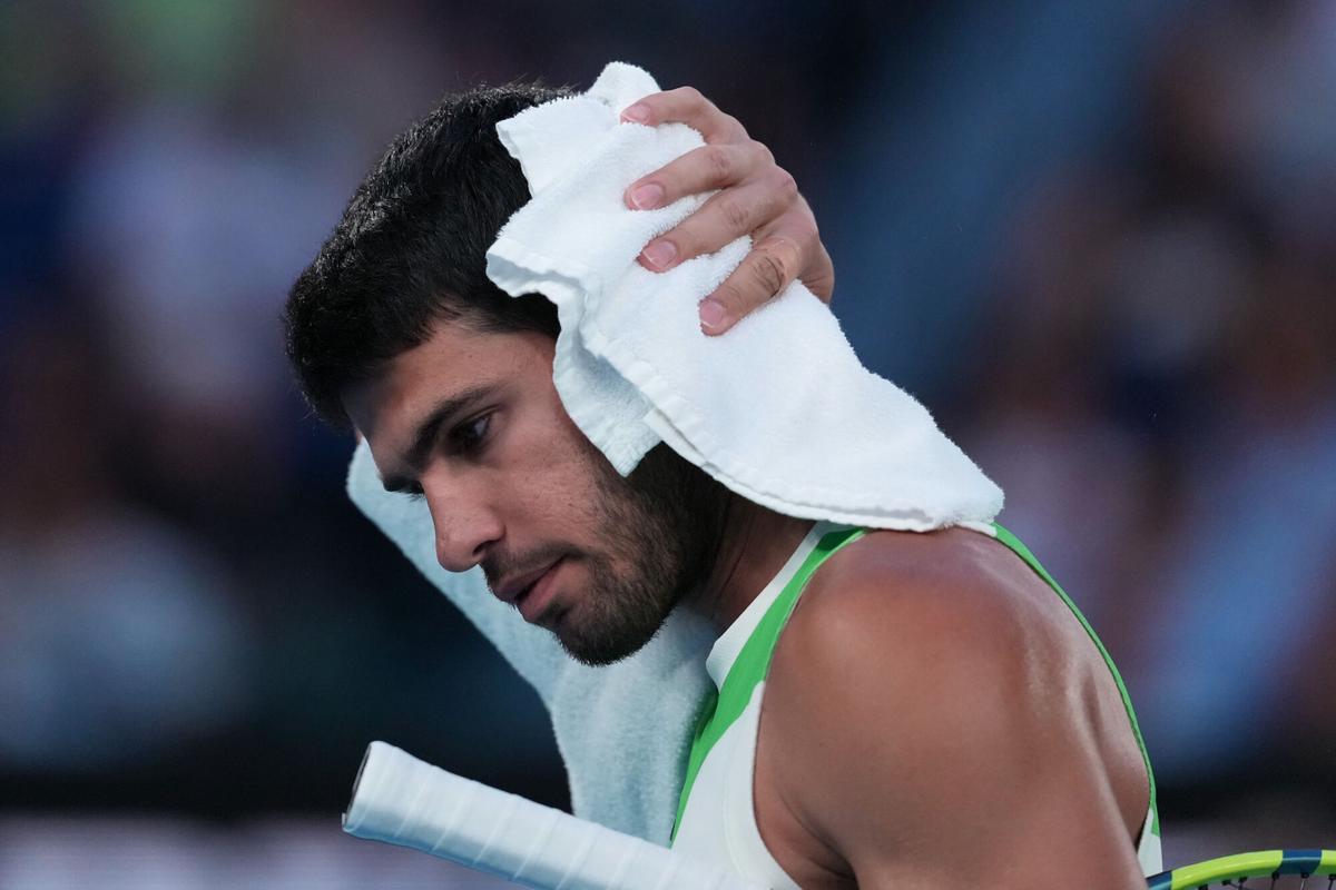 Open de Australia: Carlos Alcaraz - Alex de Miñaur, en imágenes.