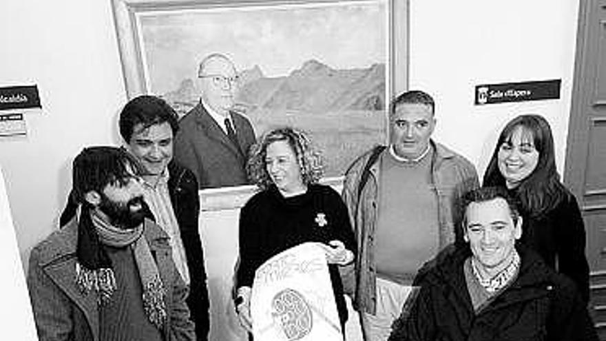 Rivero, Suárez, Diana González, Abel González, J. L. Fernández y Susana Fernández.