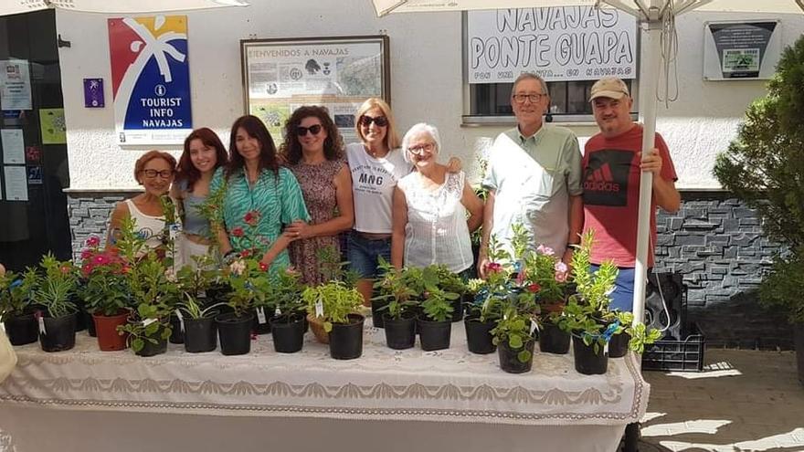 &#039;Navajas ponte guapa&#039; volvió a llenar el municipio de plantas.