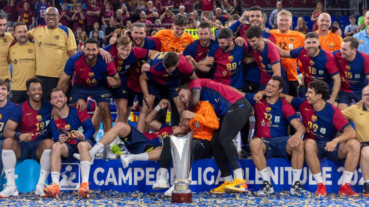El Barça no pierde una Liga ASOBAL desde 2010