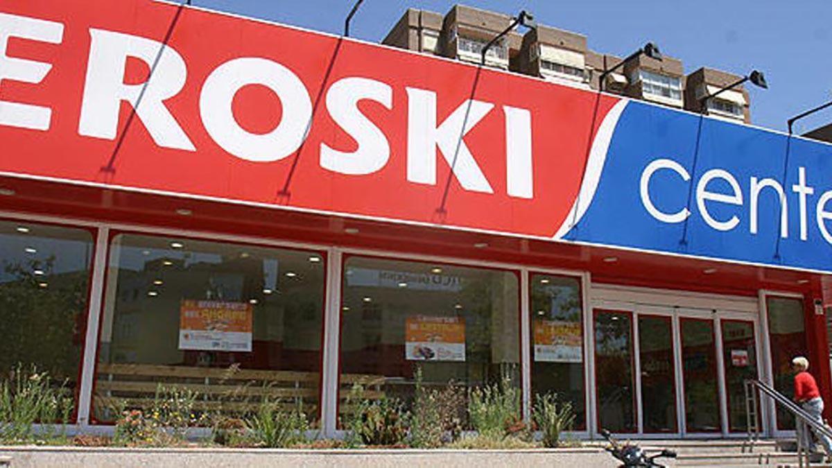 Un supermercdo de Eroski.