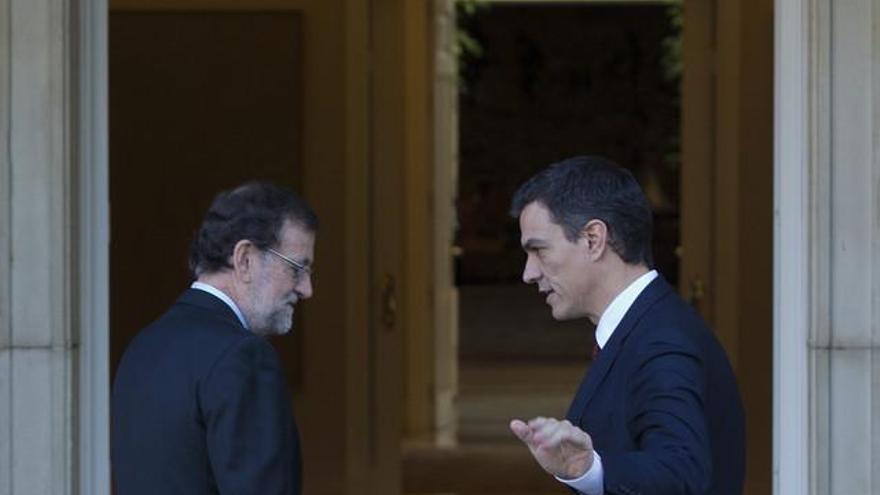 Sánchez y Rajoy se reúnen esta tarde en el Congreso