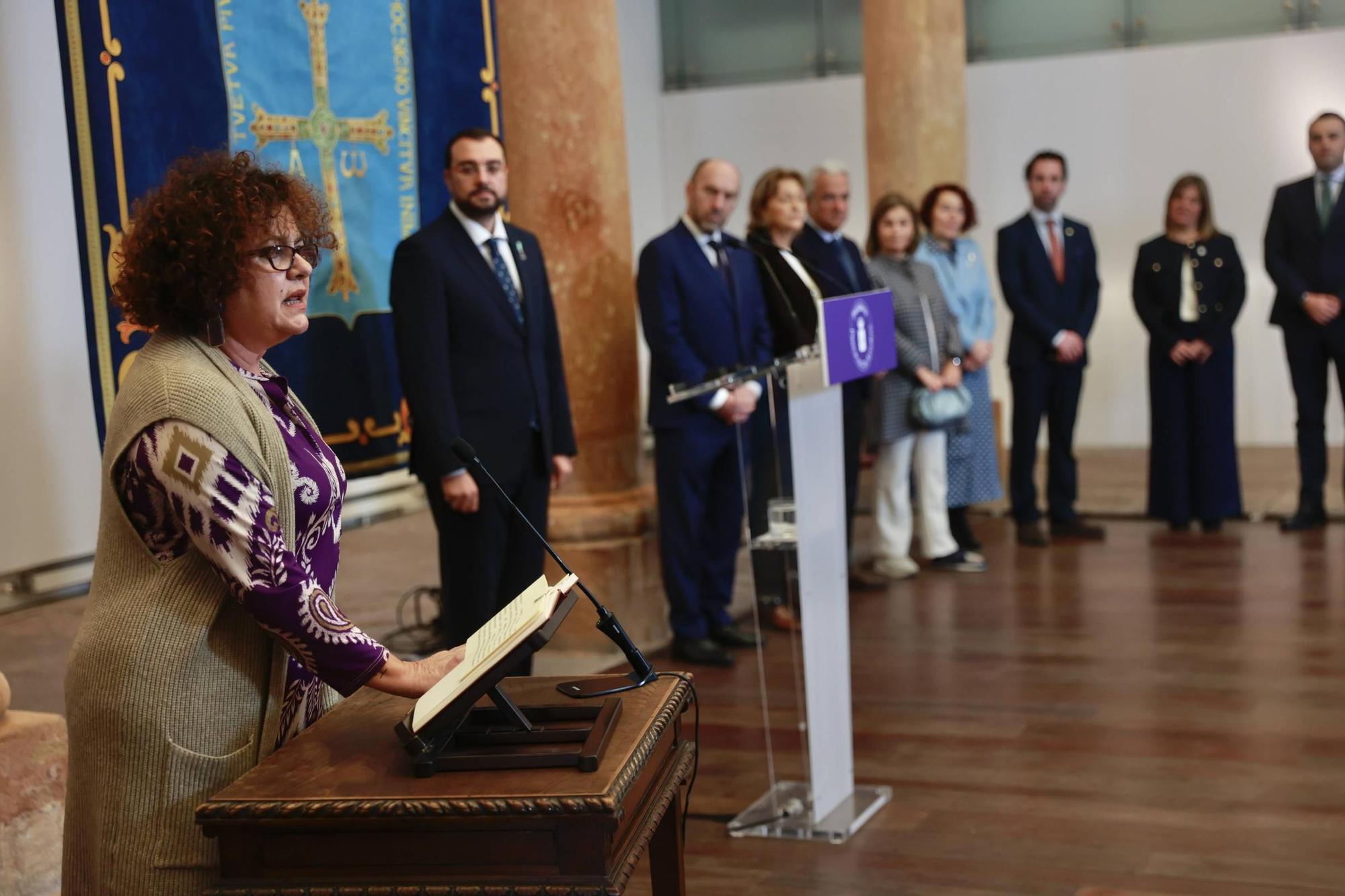 EN IMÁGENES: La toma de posesión de las dos nuevas consejeras del Gobierno de Barbón