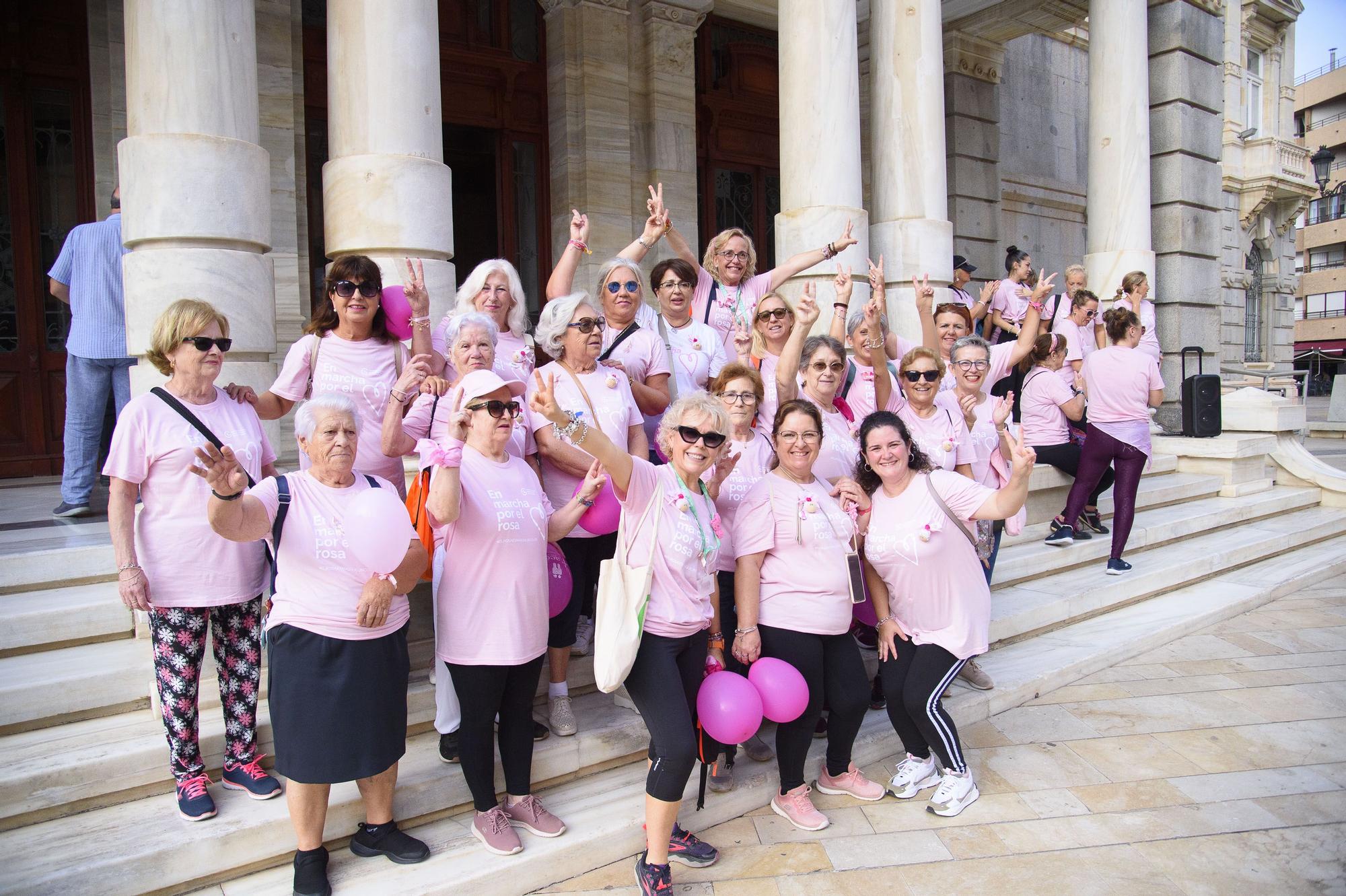 Marcha por la Lucha Contra el Cáncer de Mama en Cartagena