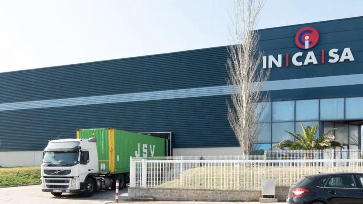 Foto de la actual planta de Incasa en Pina de Ebro, que cuenta  con 100 trabajadores.