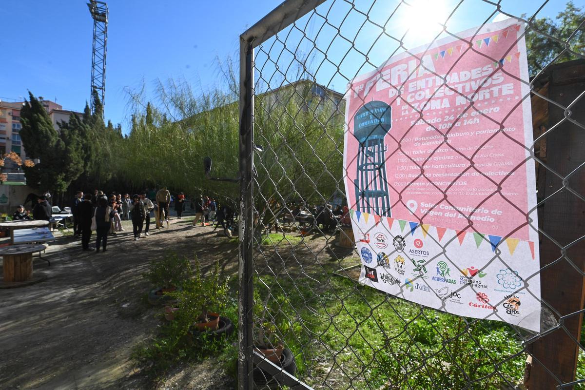 I Feria de Entidades en el Solar Comunitario del barrio Virgen del Remedio