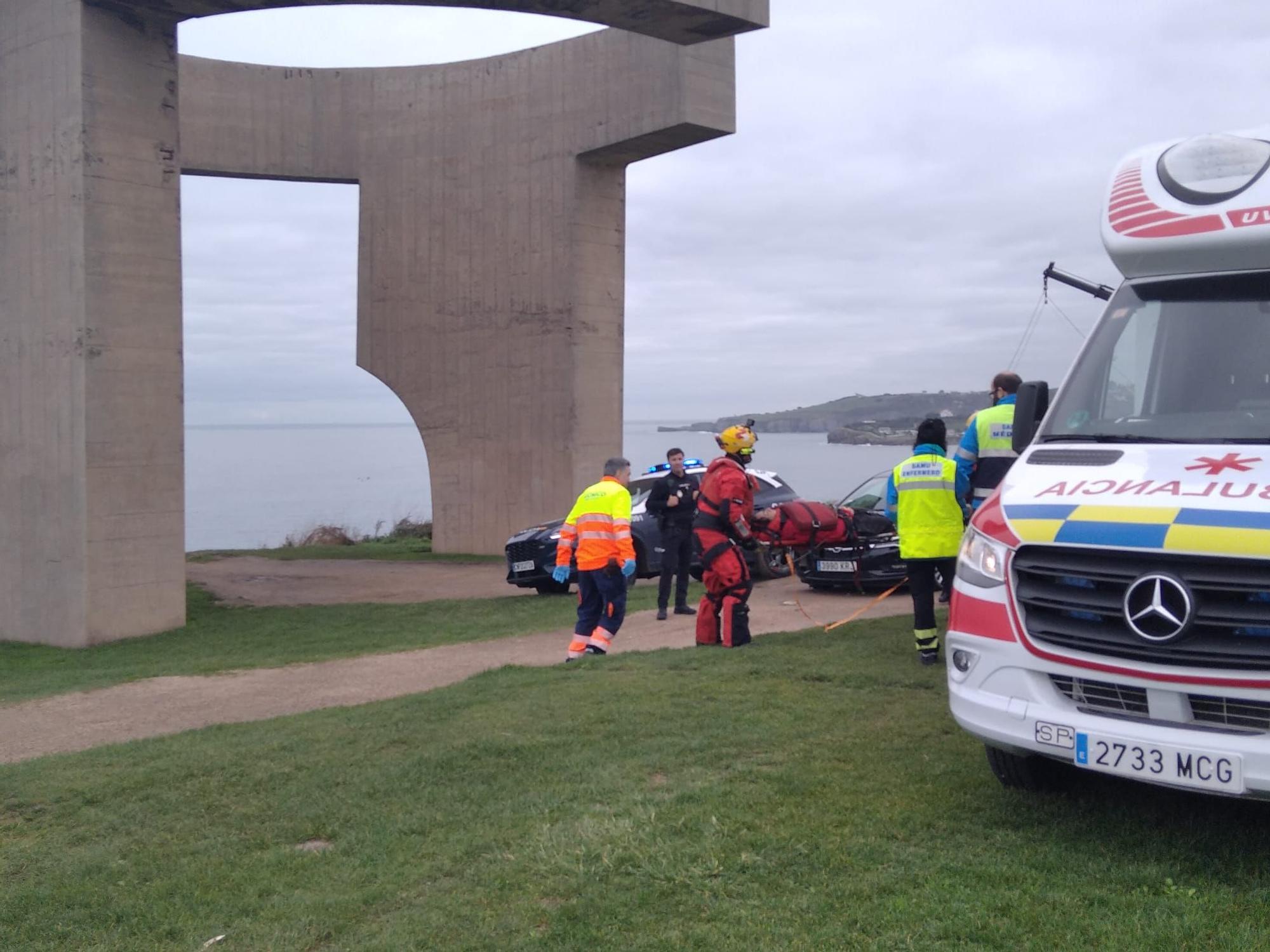 En imágenes: Espectacular rescate en el Cerro de Santa Catalina