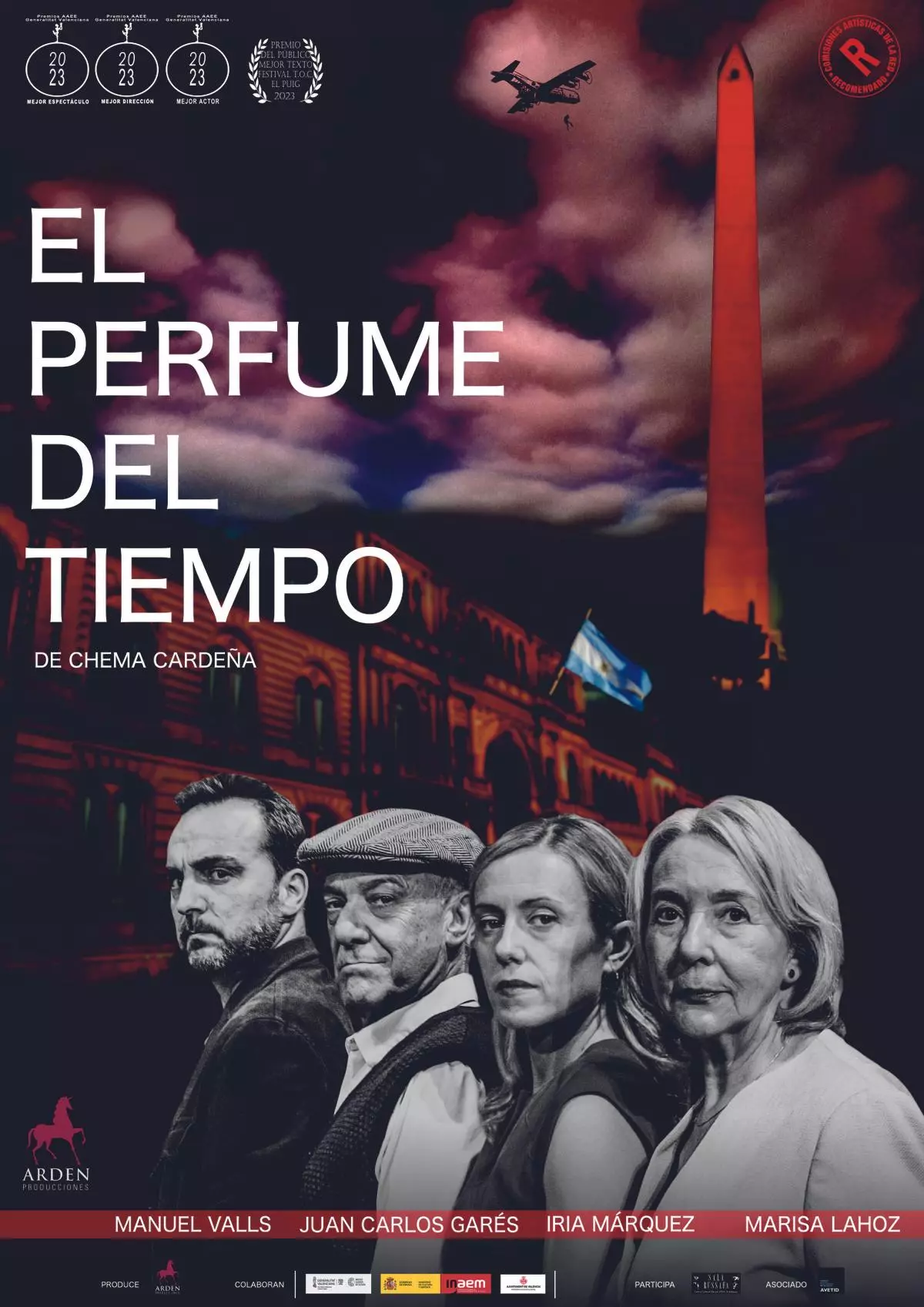 El perfume del tiempo, en el Teatro Ramos Carrión