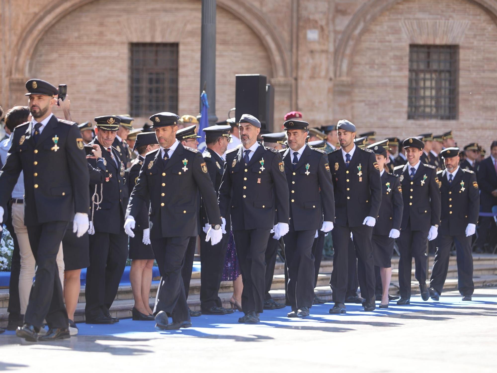 La Policía Nacional de Valencia celebra el Día de los Santos Ángeles Custodios