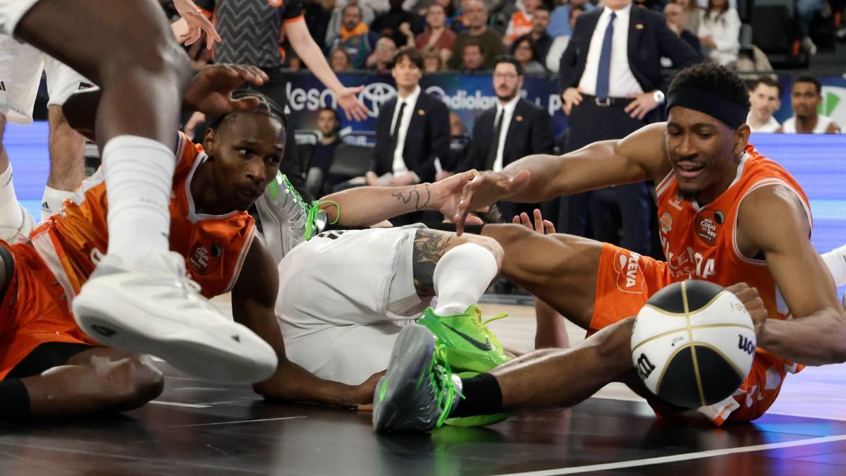 La defensa de Valencia Basket durante el primer cuarto fue asfixiante