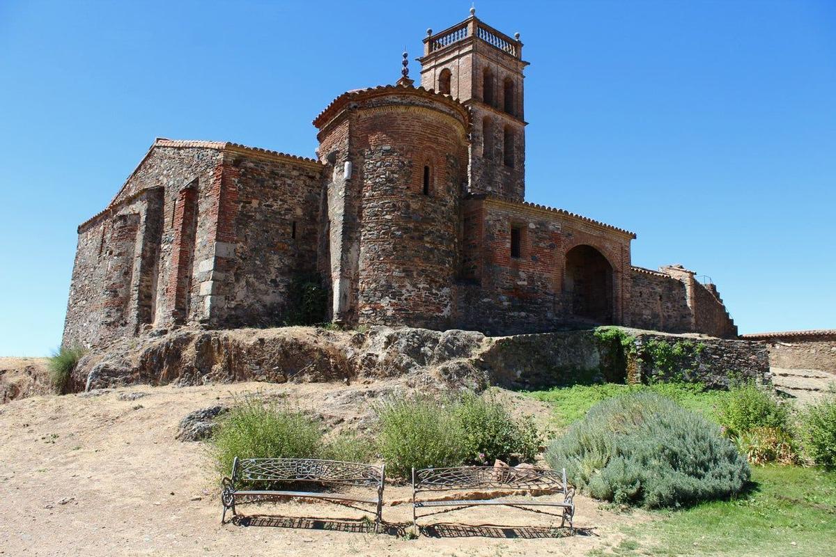 Mezquita de Almonaster La Real, Huelva, sierra de Aracena
