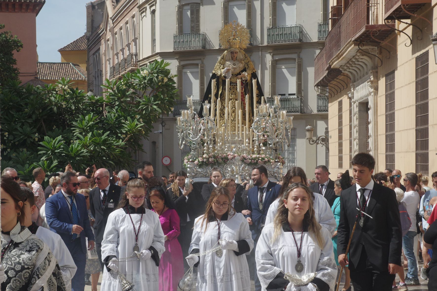 Traslado de la Virgen del Gran Poder a la Catedral y misa solemne