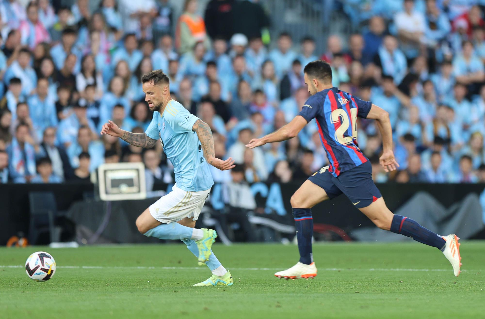 Lágrimas de felicidad en Balaídos: otro final de temporada agónico del Celta